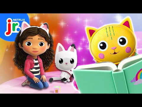 Pillow Cat Storytime Compilation 📚😻 Gabby's Dollhouse | Netflix Jr