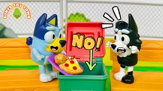 Bluey Don't Be Wasteful! | Lessons For Kids | Bluey Toys Pretend Play