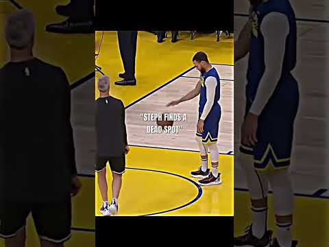 Stephen Curry Founds a Dead Spot!!! 🤯💫