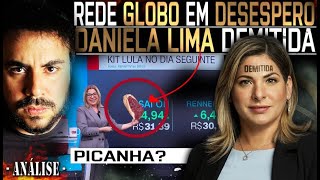 GLOBO em DESESPERO! DANIELA LIMA é DEMITIDA 1 HORA ANTES de ENTRAR no AR -- (MEDO do TRUMP?)