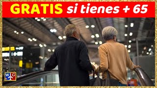 6 BENEFICIOS GRATIS para mayores de 65 años: ¿esto es real ?