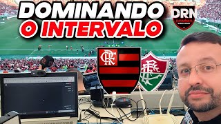 DOMINANDO O INTERVALO DE FLAMENGO X FLUMINENSE | A ANÁLISE E OS NÚMEROS DO PRIMEIRO TEMPO