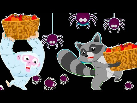 ¡Spooky ha creado unas arañas que devoran las cosechas! - Superzoo Dibujos Animados