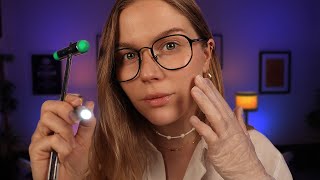 ASMR Face Exam & Skin Care Session 🧖Realistic Medical RP