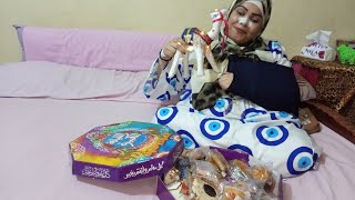 مفاجأة ليله مولد النبي🎁🐪 جابلي هدية غريبة! وردة فعلي قدام ماما وحماتي وأختي النبي🕌💝ماما، أختي وحماتى
