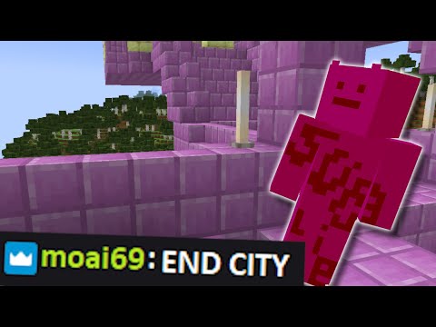 Minecraft, but if chat spells "City" an End City spawns...