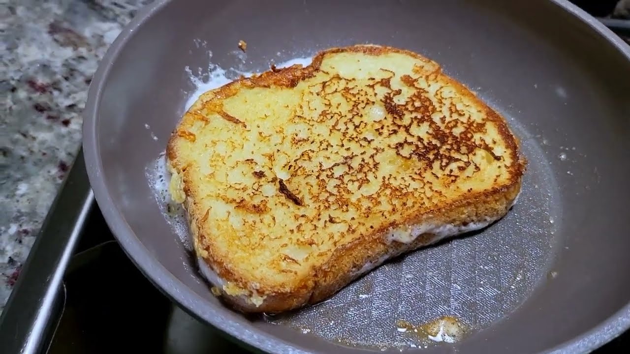 The easiest French toast you can make! 2 ingredient easy recipe for breakfast