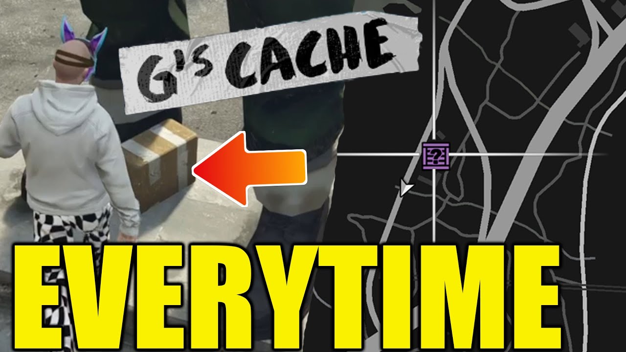 GTA 5 Online: Guaranteed G’s Cache Location!