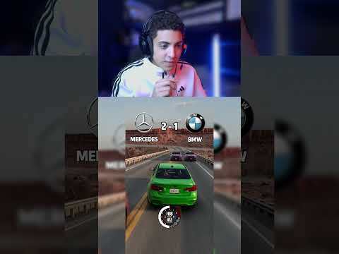 بي ام VS مرسيدس 😱 #beamngdrive #beamngshorts #محاكي_الحوادث