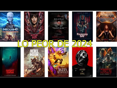 ¡LAS PEORES PELICULAS DE 2024!