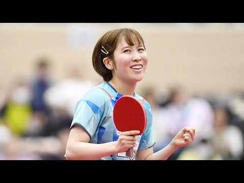 【プレイバック】女子3-4位決定戦 大藤沙月 vs 平野美宇｜第5回パリ五輪日本代表選考会