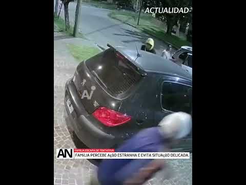 🚨 Família escapa de Tentativa #Flagrante #Segurança #MomentoInusitado