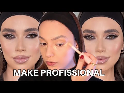 MAKE PARA INICIANTES | COMO FAZER UMA MAKE PROFISSIONAL *EM CASA*