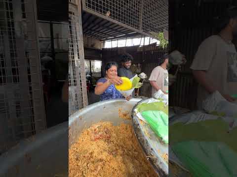 💥 100/-Rs ku Unlimited Chicken Biriyani with Egg uhhh Cuddalore Famous Biriyani Spot ⁉️ #shorts