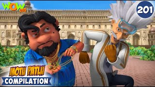 Motu Ki Dosti Locket | Motu Patlu Season 13 Compilation 201 | Motu Patlu | Wow Kidz | #spot