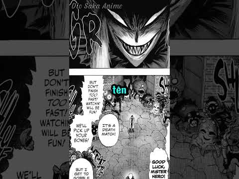 khi bất tử solo với siêu hồi máu trong one punch man #anime #xuhung #manga #onepunchman #shorts