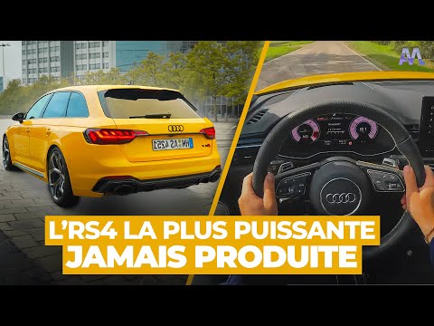 On a testé l'Audi RS4 "Edition 25 years" (Seulement 250 exemplaires dans le MONDE !)