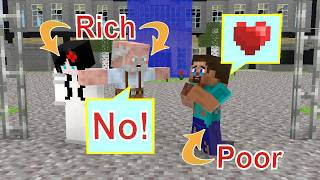 The love story of poor Steve and Sadako - Minecraft Animation