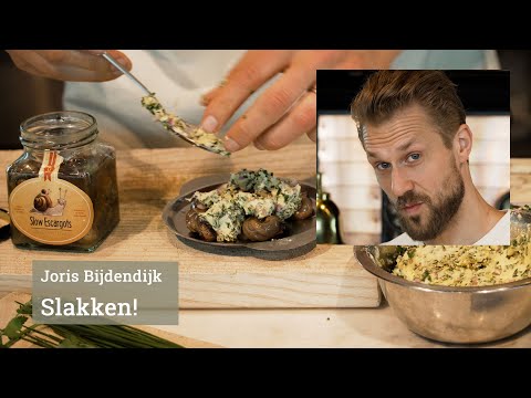 Joris Bijdendijk maakt slakken uit 'Chez Bijdendijk'