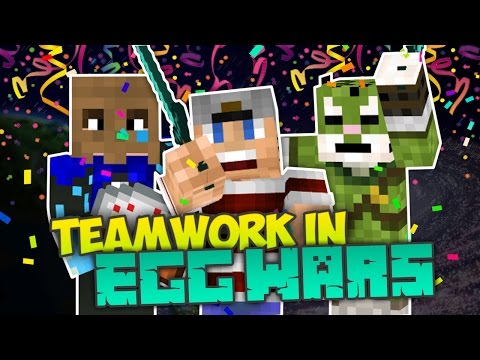 TEAMWORK IN EGG WARS!