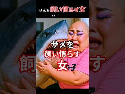 サメを飼い慣らす女（リクエスト曲）#創作 #初音ミク #ネタ #shorts