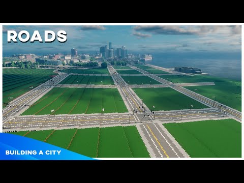 Adding More Roads to the City [Minecraft Timelapse]