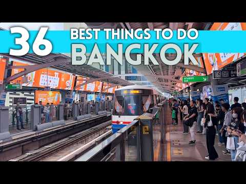 Best Things To Do in Bangkok Thailand 2024 4K
