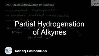 Partial Hydrogenation of Alkynes