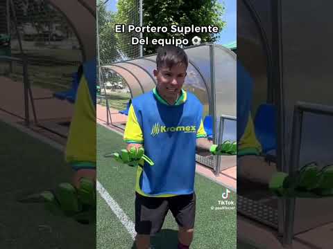 El portero suplente del equipo