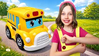 Wheels on the Bus | Nursery Rhymes for Children from Alex and Nastya