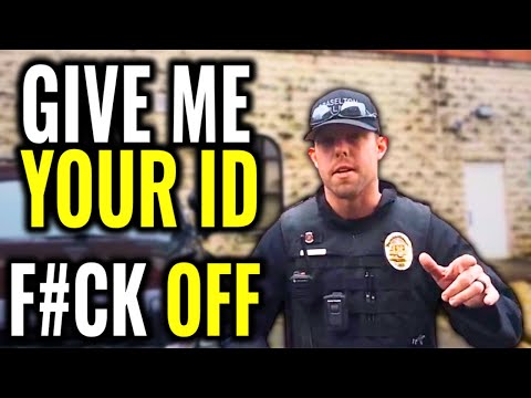 Idiot Cop Gets Owned For Violating Rights! ID Refusal During Illegal Detainment! 1st Amendment Audit