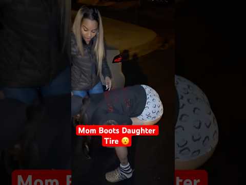 #Mom #boots her #Daughter tire for staying out late with #older man