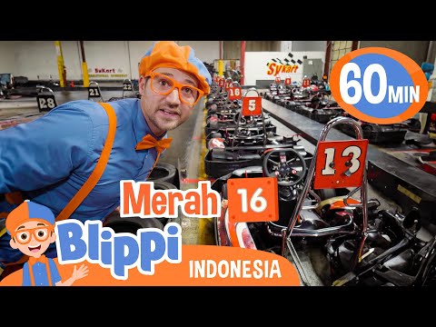 Blippi Berlomba di Dalam Ruangan! | Blippi Bahasa Indonesia - Video Anak-Anak | Petualangan Blippi