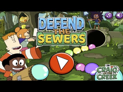 Craig of the Creek: Defend the Sewers [Cartoon Network Games]