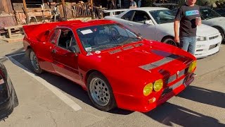 THE GNARLIEST CAR SHOWED UP! (1 of 200 2 stroke?)