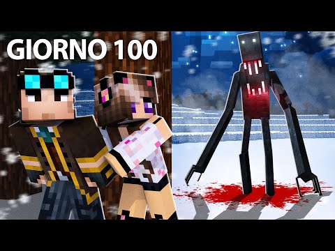 100 GIORNI su MINECRAFT HORROR con I MIEI AMICI!