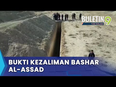 Lebih 100,000 Mayat Ditemui Dalam Kubur Besar, Dedah Kekejaman Bashar Assad