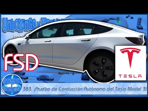 383. ¡Ponemos a Prueba la Conducción Autónoma del Tesla Model 3! ¿Será Tan Confiable Como Dicen?