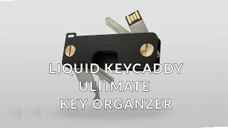 Key Caddy By Liquid Co.  Premium Swiss Army knife styled key organizer - Key holder - everyday carry