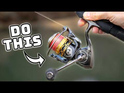 Learn To Fish A Spinning Reel RIGHT In 2025!