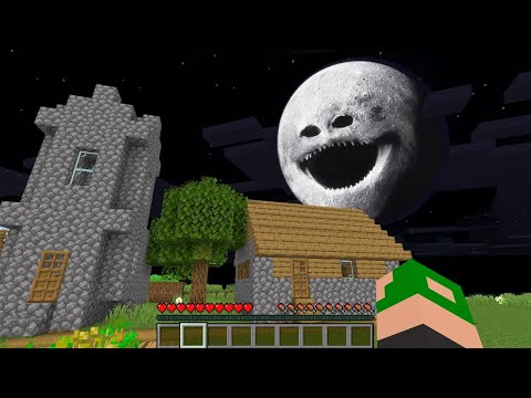 A LUA AMALDIÇOADA ACORDOU E QUER DESTRUIR MEU MUNDO HARDCORE NO MINECRAFT!!