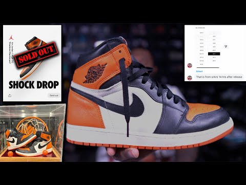 SOLD OUT IN SECONDS BUT SITTING OVERSEAS! NIKE DRIVING UP HYPE FOR SHATTERED BACKBOARD JORDAN 1?