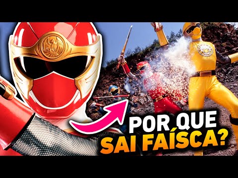 O VERDADEIRO MOTIVO DAS FAÍSCAS EM POWER RANGERS