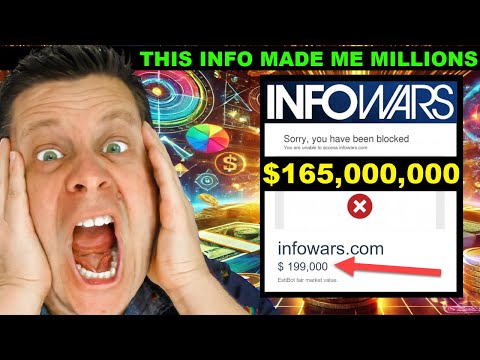 Alex Jones InfoWars Domain Auction - This News Will Make You Money!