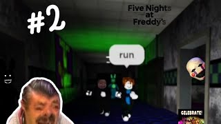 SO I PLAY ROBLOX FNAF AGAIN (FUNNY MOMENTS) #2