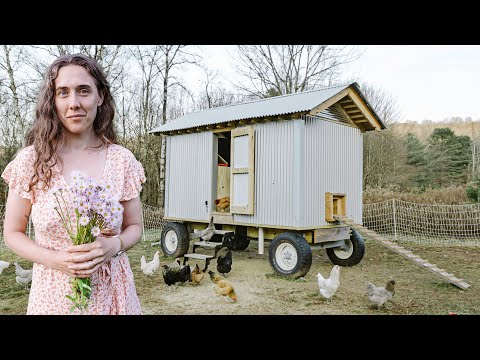 Building A Mobile Chicken Coop - start to finish