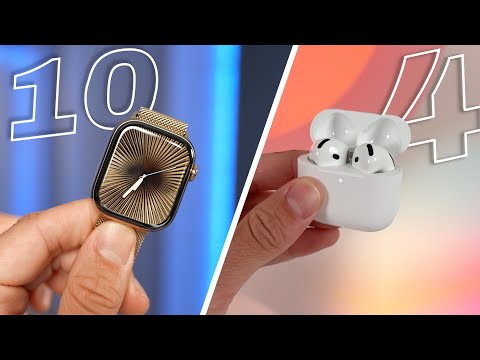 J'ai pris en main les nouveaux AirPods 4 et Apple Watch Series 10 !