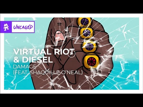 Virtual Riot & DIESEL -Damage feat  Shaquille O’Neal [Lyric Video]