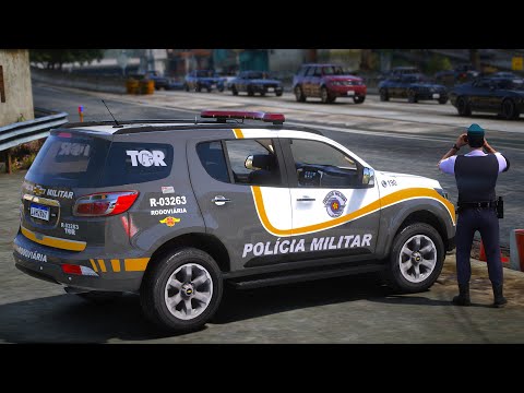 CAIU NA BLITZ | TOR - Tático Ostensivo Rodoviário em ação | GTA 5 POLICIAL