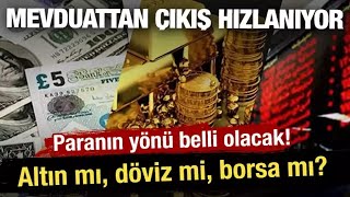 Mevduattan Çıkış Hızlanıyor Paranın Rotası Netleşiyor - Riski Alan Voleyi Vuracak
